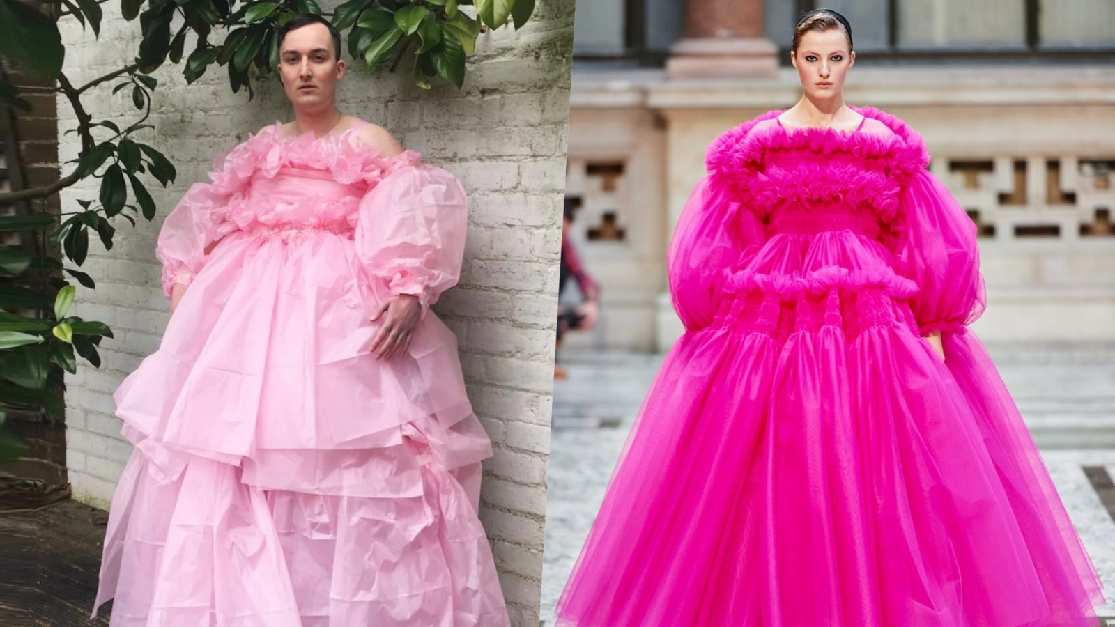 #HomeCouture: The Trend Recreating The Craziest Couture Looks Quarantine Style