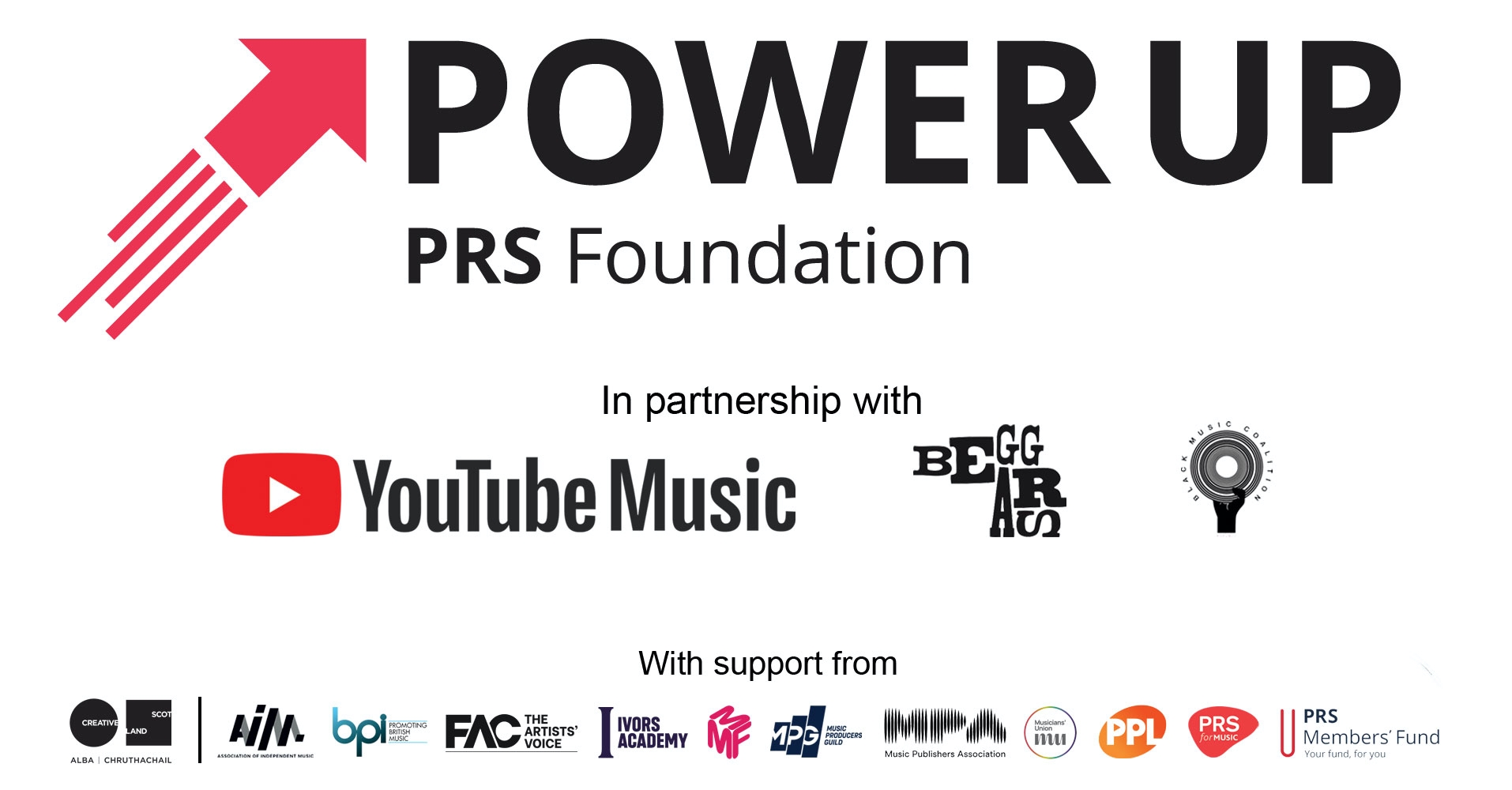 ‘Power Up’ Initiative Opens Application Process for Black music creators and industry professionals [@TimeToPowerUp_]